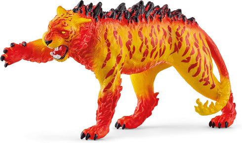 Schleich Eldrador Creatures, Lava Monster Mythical Creatures Toys for Kids, Lava Tiger Action Figure, Ages 7+...