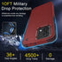 for Moto G Stylus 5G 2023 Case with 1 Screen Protector, Military Grade Drop Protection, Heavy Duty Rugged Shockproof Protective Phone Cover, Red...