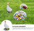 GANAZONO Garden Statue Decoration Resin Funny Garden Figurines Outdoor Animal Statue for Patio Lawn Yard Art Decoration...