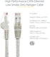 StarTech.com 3ft (90cm) CAT6 Ethernet Cable - LSZH (Low Smoke Zero Halogen) - 10 Gigabit 650MHz 100W PoE RJ45 UTP Network Patch Cord Snagless w/St...