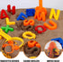 Liberty Imports ABC Alphabet Sand Mold Uppercase Letters Beach Toy Play Set with Digging Tools, Shovel, Sifter for Kids, Toddlers (Colors Vary)...