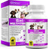Dog Multivitamin Treats - 15 in 1 Multivitamin Tablets for Dogs with Glucosamine, Cranberry, Milk Thistle, Vitamins Supports Joint & Digestion, Sk...
