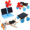 4 in 1 Solar Power & Electric Motor STEM Kits,Science Experiment Projects for Kids Beginners,Electronic Assembly Solar Powered Toy Kit,DIY Educati...