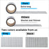 Grey Window Screen Repair Tape, 2 in X 15 FT (180IN) Screen Repair Kit for Windows or Doors Screen Repair, Strong Adhesive Screen Patch Repair Kit...