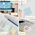 BAYTORY 1700 Sheets Transparent Sticky Notes, Clear Waterproof 3 x 3 inch See Through Memo Pad, Self-Adhesive Translucent Writable Index Tabs for ...