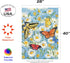 Toland Home Garden 1010004 Butterflies And Daisies Butterfly Flag 28x40 Inch Double Sided Butterfly Garden Flag for Outdoor House Flower Flag Yard...