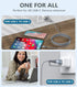 USB-C to USB-C Cable 10FT PD 100w iPhone 15 Charger 2 in 1 USB A/C to USB-C Nylon Braid Cord for iPhone 15 Pro Max iPad Pro Air MacBook Samsung Ga...
