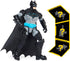 Batman 4-inch Bat-Tech Batman and King Shark Action Figures with 6 Mystery Accessories, for Kids Aged 3 and up...