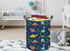 19.7 Inch Dinosaur Round Kids Laundry Clothes Hamper Dino Laundry Basket with Handles,Baby Toys Storage Organizer Bins Laundry Gift Basket for Boy...