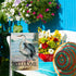 Welcome Spring Summer Seabird Coastal Beach Small Decorative Garden Flag, Blue Heron Yard Bird Sea Lake Ocean Home Outside Decoration, Nautical Tr...
