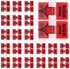 1500pcs/30 Packs Sign Here Tabs, Sign Here Stickers with Arrow Symbols, Sign Here Sticky Notes Arrow Tabs Sign Here Flags for Reminder Office Scho...