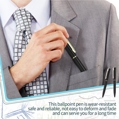 Teling 72 Pcs Small Ballpoint Pen Mini Pens Bulk 4 Inch Short Small Pens Tiny Pen Ink Ballpoint Pens for Notebook Pockets Signature Notepads Schoo...