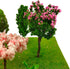 16 Pcs Miniature Fairy Garden Tree Plant Ornamentm, Mixed Model Trees 1-3 Inches, Miniature Dollhouse Pots Decor Moss Bonsai Micro Landscape DIY C...
