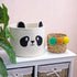 T&T Homewares Small Cute Panda Bear Basket for Kids Room Decor, Baby Shower, Baby Diaper Organizer, Baby Laundry Baskets, Woodland Nursery Decor, ...