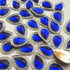 18x25mm 50pcs Loose Beads Drop Shape Rhinestones with Silver Edge Gems Stones and Crystals Wedding Decoration Sew-On for Stick-On Dance Costumes S...