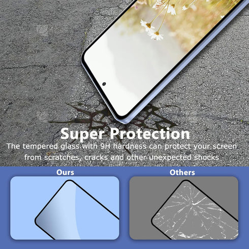 Screen Protector Xiaomi 13T/Xiaomi 13T Pro, Tempered Glass Screen Protector, Anti Scratch, Anti Fingerprint, 9H Hardness, HD Clear Film, High Sens...