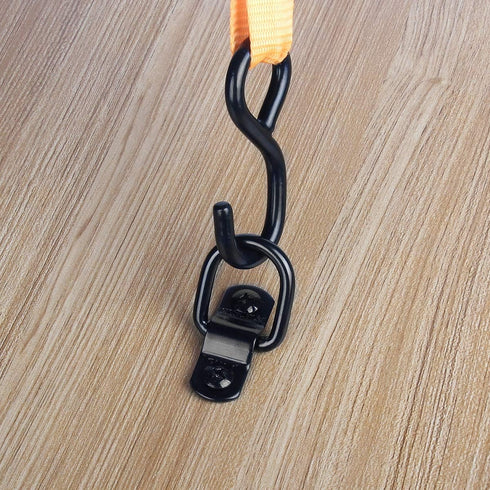 D Rings Tie Down Anchors Hooks for Trailer Truck Bed Bracket Enclosed Points Pickup Camper Surface Mount D-Ring Heavy Duty 1/4" 2400 Pound Capacit...