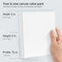 PHOENIX Small Stretched Canvas for Painting 5x5 Inch/8 Value Pack, 8 Oz Triple Primed 5/8 Inch Profile 100% Cotton White Blank Canvas, Square Fram...