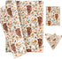 AnyDesign Boho Floral Highland Cow Tissue Paper 100 Sheet Watercolor Flower Art Tissue Farmhouse Cute Cow Wrapping Paper for DIY Crafts Gift Packi...