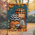 V VIBEPY All Over Printed Fall Double Sided Garden Flags, 12x18" Garden Flag, Fall Leaves Pumpkin Flag, Welcome Fall Flag for Patio Decor, Autumn ...