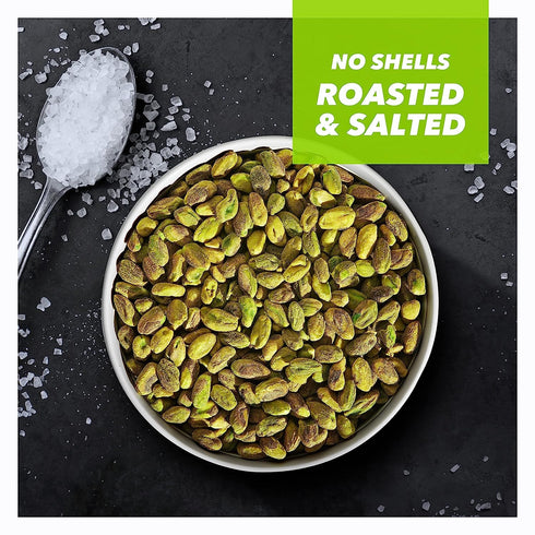 Wonderful Pistachios No Shells, Roasted & Salted Nuts, 0.75 Ounce Bag (Pack of 9), Protein Snacks, Gluten Free, On-the-Go, Individually Wrapped Sn...