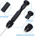 37 Pieces Hand Drill Tool Set, Pin Vise Hand Drill, Miniature Drill Mini Twist Drill Bit, Bench Vice for Craft Carving Resin DIY Jewelry Making(0....