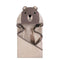 Hudson Baby Unisex Baby Cotton Animal Face Hooded Towel, Modern Bear, One Size...