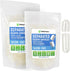 XPRS Nutra Size 00 Separated Capsules - 100 Count Gelatin Empty Capsules Separated in Bags - Clear Empty Capsules - Separated Empty 00 Capsules - ...