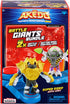 Akedo - Ultimate Arcade Warriors Battle Giants Versus Pack - Drillborg VS Alphawolf - Mini Battling Action Figures Ready, Fight, Split Strike For ...