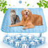 Portable Dog Cooling Mat, Washable Self-Cooling Ice Silk Cooling Mat, Pet Reusable Bed Mat for Indoor & Outdoor Pet Beach Essentials...