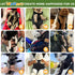 Pet Carrier Backpack, Hands-Free Adjustable Dog Front Carrier Legs Out & Easy-Fit Dog Backpack Carrier for Hiking Camping Traveling Cycling for Sm...