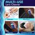 Clear View Lens Cleaner Kit - Travel Size, Integrated Cloth and Cleaner Combination Kit. Compact and Portable, Refillable, Safe for All Lenses, Le...