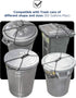 Encased Trash Can Lock for Animals/Raccoons, Nylon Bungee Cord Heavy Duty Large Outdoor Garbage Lid Lock (Trash Can NOT Included)...