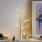 Vanthylit Lighted Tree, White Birch Tree with LED Lights, Prelit Artificial Tree with Timer, Centerpiece Tree Light for Christmas Decorations, Lig...