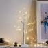 Vanthylit Lighted Tree, White Birch Tree with LED Lights, Prelit Artificial Tree with Timer, Centerpiece Tree Light for Christmas Decorations, Lig...