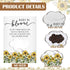 Fumete 50 Pcs Baby Shower Party Favor Baby Shower Seed Packet Baby in Bloom Kraft Bags with Window Seed Envelopes Resealable Seed Organizer Storag...