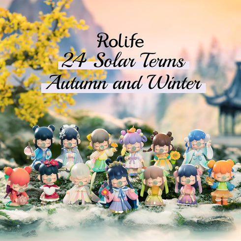 Rolife Nanci Blind Box-24 Solar Terms Series Autumn and Winter, 1PC Exclusive Action Figure Box, Popular Collectible Toy Cute Action Figure Creati...