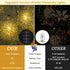 2 PCS Solar Lights Outdoor Solar Firework Lights, 240 LED Solar Powered Hanging Lights Outdoor Waterproof Hanging Fairy Garden Lights Landscape Li...