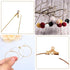 Earring Making Kit with 940 PCS Beading Hoop Earring Finding Component Accessories Hooks Jump Rings Loop Earring Backs Beads and Charms for Jewelr...