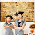 Blulu Pirate Party Decorations Halloween Treasure Map Pirate Theme Backdrop Background Jewelry Map Banner Photography for Halloween Party Supplies...
