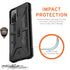 URBAN ARMOR GEAR UAG Samsung Galaxy S20 FE/FE 5G Rugged Lightweight Slim Shockproof Pathfinder Protective Cover, Black...