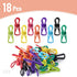 Mr. Pen- Chip Clips, 18 Pack, 2 Inch, Utility PVC-Coated Clips for Food Packages, Chip Bag Clip, Chip Clips Bag Clips Food Clips, Bag Clips for Fo...