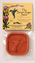JBK Pottery Terracotta Brown Sugar Saver – Handmade Terra Cotta Sugar Keeper with Decorative Discs – Food-Safe Brown Sugar Keeper, Made in the USA...