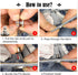 18 Sets No Sew Buttons Cover Up Buttons Replacement Instant Removable Reusable Multipurpose for Jeans Pant Shirt Coat… (4Multicolor)...