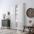 Archaeo Slub Textured Linen Blend Curtain, 52" x 84", White...