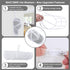 Hat Washer for Baseball Caps, 1Pack Hat Cleaner for Baseball Caps, Hat Storage Hat Holder cage for Dishwasher, Foldable Washing Hat Rack Protector...
