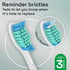 Brushmo Total Clean Replacement Toothbrush Heads, Compatible with Philips Sonicare Click-on Electric Toothbrush Handles, 8 Standard Replacement He...
