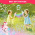 Bubble Wand for Kids, Rainbow Horse Bubble Machine Blower Maker Toys with Light, Outdoor Party Birthday Gifts for 1 2 3 4 5 6+ Years Old Toddlers ...