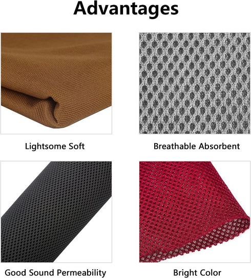 Speaker Grill Cloth Stereo Fabric Replacement for Acoustic Equipment Speakers,Architecture,Home Application-Dustproof,Scratch-Resistance,Protectio...