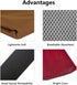 Speaker Grill Cloth Stereo Fabric Replacement for Acoustic Equipment Speakers,Architecture,Home Application-Dustproof,Scratch-Resistance,Protectio...